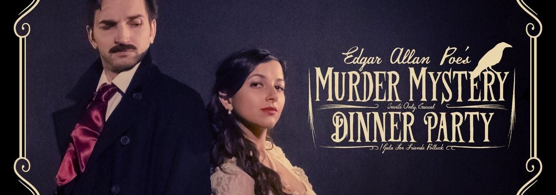 Cover Edgar Allan Poe's Murder Mystery Dinner Party