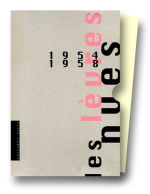 Les Lèvres nues 1954-1958