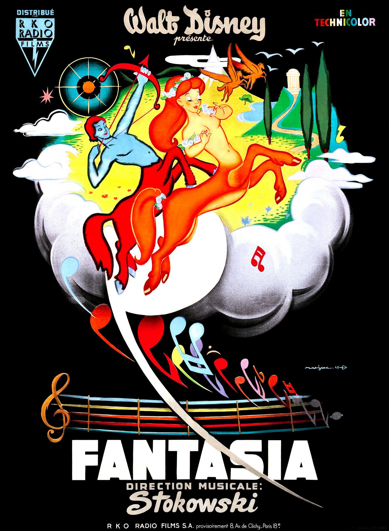 Affiches, posters et images de Fantasia (1940) - SensCritique