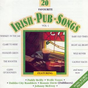 20 Favourite Irish Pub Songs, Volume 1