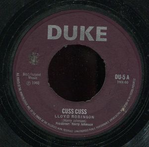 Cuss Cuss (Single)