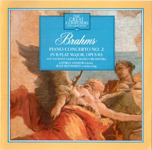 The Great Composers, Volume 8: Brahms Piano Concerto no. 2 in B-flat major, op. 83