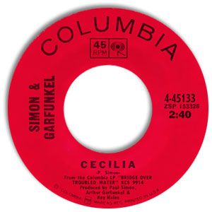Cecilia / The Only Living Boy in New York (Single)
