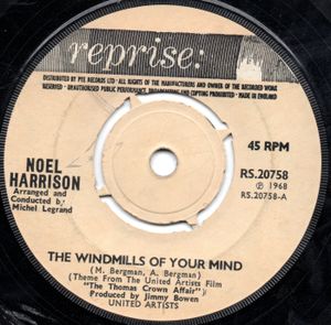 The Windmills of Your Mind (Single)
