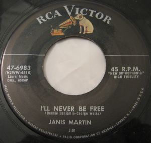 I'll Never Be Free / Love and Kisses (Single)
