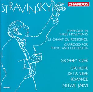 Symphony in Three Movements / Le Chant du rossignol / Capriccio for Piano and Orchestra