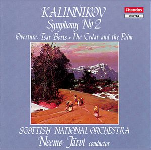 Symphony no. 2 / Overture, Tsar Boris / The Cedar and the Palm