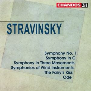 Symphony no. 1 / Symphony in C / Symphony in Three Movements / Symphonies of Wind Instruments / The Fairy's Kiss / Ode