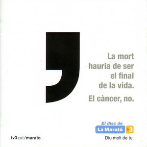 El disc de La Marató 2012
