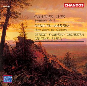 Ives: Symphony no. 1 / Barber: Three Essays for Orchestra