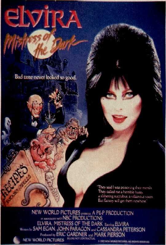 Elvira Maitresse Des Tenebres Affiches, posters et images de Elvira, maîtresse des... (1988)