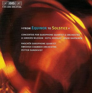 Concerto Grosso for Saxophone Quartet and Orchestra: I. Allegro