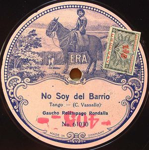 No Soy del Barrio / Rafael Vassallo (Single)