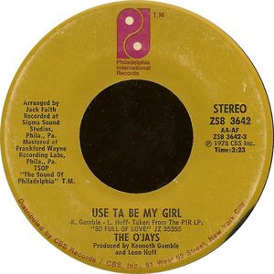 Use Ta Be My Girl / This Time Baby (Single)