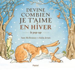 Devine combien je t'aime en hiver ; le pop up