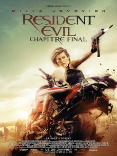 Affiche Resident Evil : Chapitre final