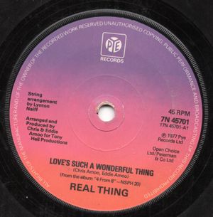 Love's Such a Wonderful Thing (Single)