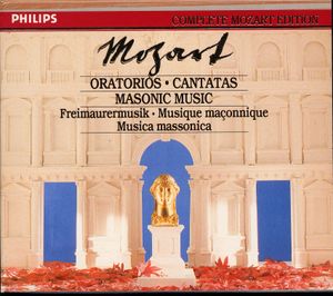 Complete Mozart Edition, Volume 22: Oratorios / Cantatas / Masonic Music