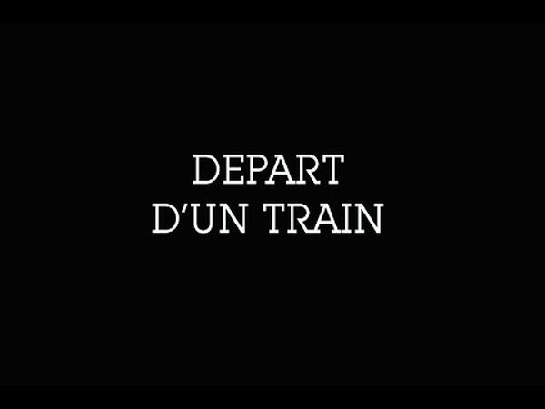 Départ d'un train