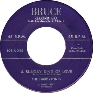 A Sunday Kind Of Love / I’ll Never Tell (Single)