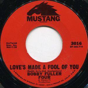Love’s Made a Fool of You (Single)
