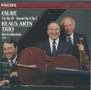 Trio op. 120 / Quartet op. 15 no. 1