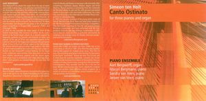 Canto Ostinato for Three Pianos and Organ