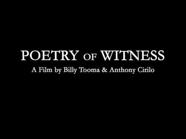 Poetry of Witness