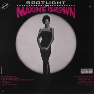 Spotlight On Maxine Brown
