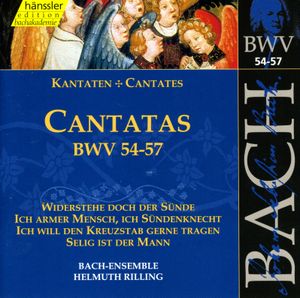 Kantate, BWV 54 "Widerstehe doch der Sünde": I. Aria (Alto) "Widerstehe doch der Sünde"