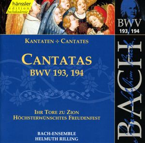 Cantatas, BWV 193–194