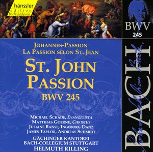 Johannes-Passion, BWV 245: Teil I, III. Choral "O große Lieb"