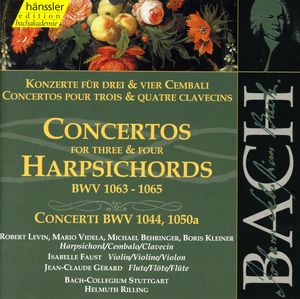 Concertos for three & four harpsichords