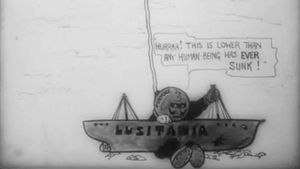 Studdy's War Cartoon: A Sea of Crime