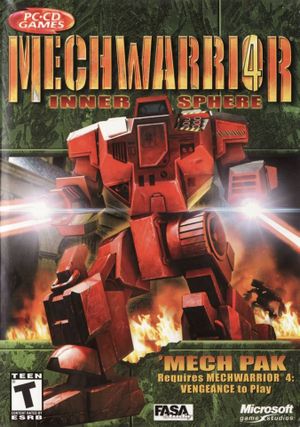 Mechwarrior 4 'Mech Paks: Inner Sphere