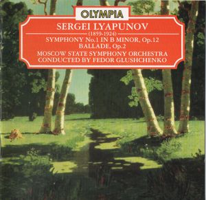 Symphony no. 1 in B minor, op. 12 / Ballade, op. 2