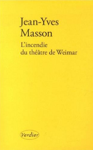 L'incendie du théâtre de Weimar