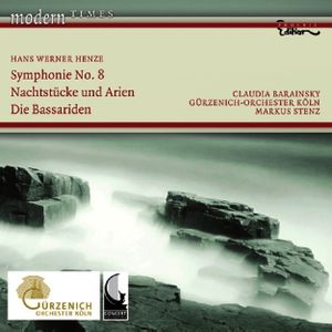 Symphonie no. 8 / Nachtstücke und Arien / Die Bassariden