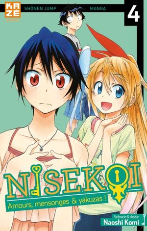 Nisekoi - Amours, mensonges et yakuzas! tome 4