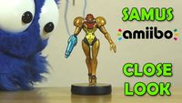 Arlo Takes a Close Look at the Samus Amiibo