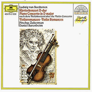 Piano Concerto in D major / Violin Romances