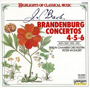 Brandenburg Concerto No. 4 in G, BWV 1049: I.