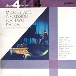 Melody and Percussion for Two Pianos