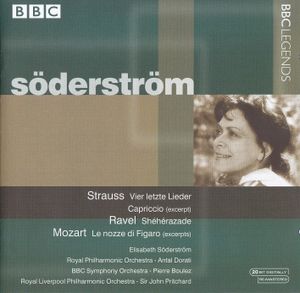 Strauss: Vier letzte Lieder / Capriccio (excerpt) / Ravel: Shéhérazade / Mozart: Le nozze di Figaro (Live)