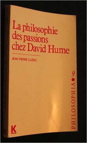 La Philosophie des passions chez David Hume