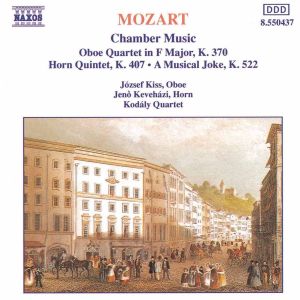 Quartet in F major for oboe, violin, viola & cello, K. 370: III. Rondeau: Allegro