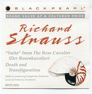 "Suite" from The Rose Cavalier (Der Rosenkavalier) / Death and Transfiguration