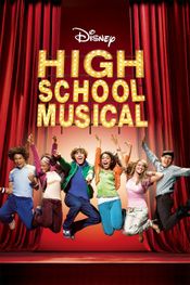 Affiche High School Musical, premiers pas sur scène