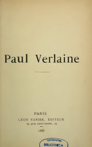 Paul Verlaine