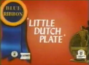 Little Dutch Plate